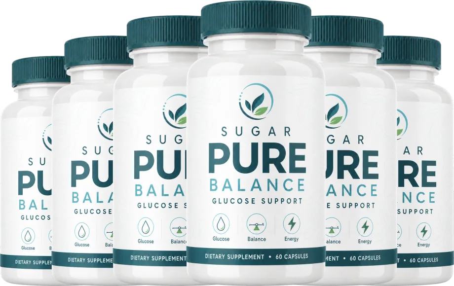 Sugar Pure Balance 6 bottle official bundle